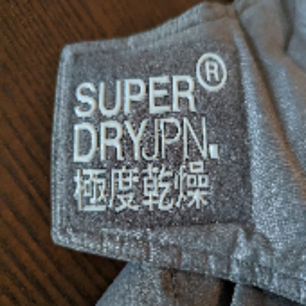 Small S Superdry Wind Attacker Engineered Gray Ja… - image 1
